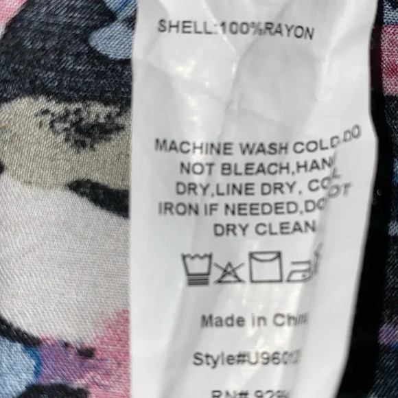 WEEKEND Suzanne Betro tunic balloon long sleeve ties at neck and wrists size 3X - Picture 5 of 10